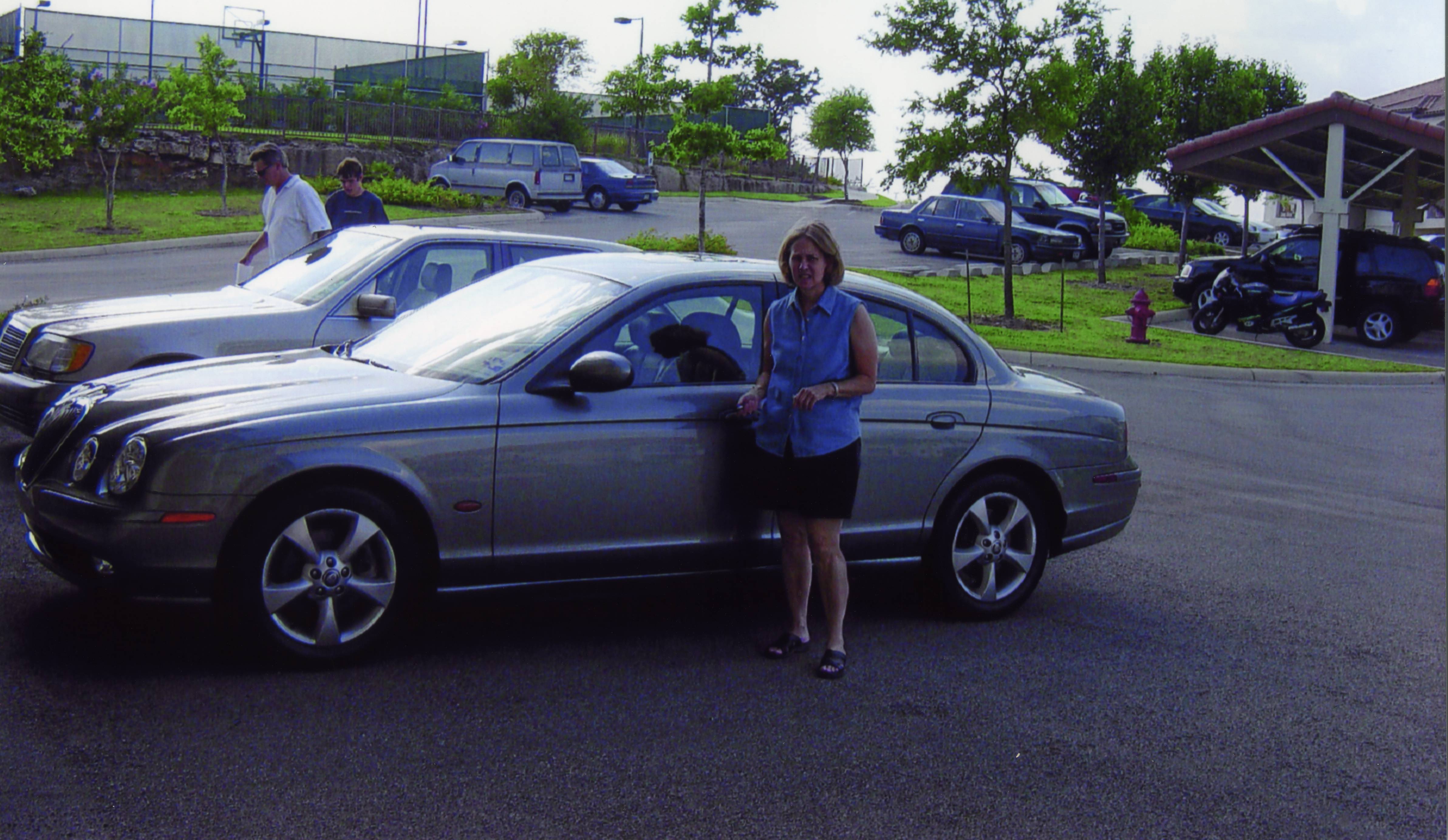 Rebecca and her Inspector Morse Jag Rebecca and her Inspector Morse Jag